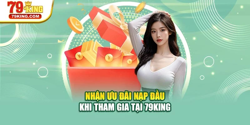 Nhận ưu đãi nạp đầu khi tham gia tại 79KING